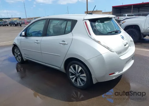 2017 Nissan Leaf Sl z USA, uszkodzony, nr VIN 1N4BZ0CP6HC305848